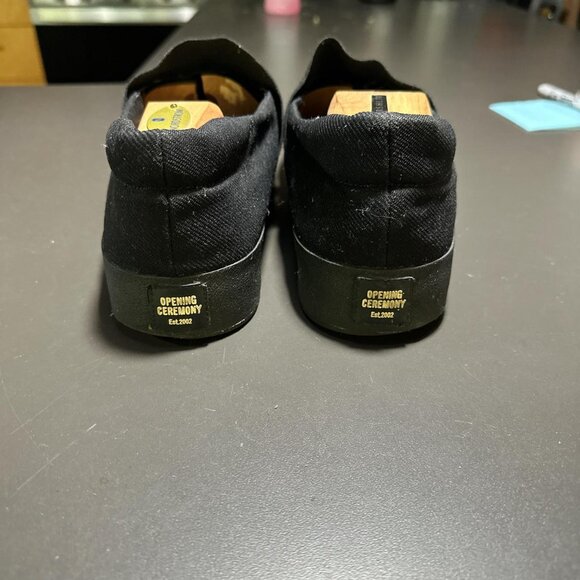Opening Ceremony black slip ons main image 4